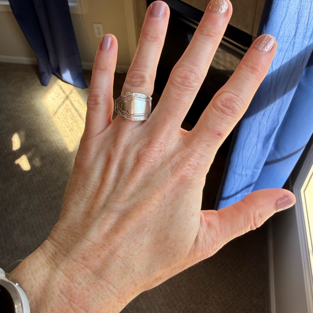 Handmade Spoon Ring - Picture 6 of 13